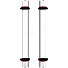1 Set Acrylic Rolling Pins AJEW-SP0002-49-1