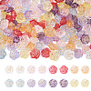 Camellia Transparency Acrylic Beads RESI-TA0004-27B-1