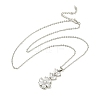 304 Stainless Steel Cable Chain Necklaces NJEW-H040-10P-2