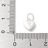 S925 Sterling Silver Pendant STER-H115-05C-S01-3