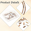 1 Strand Natural Picture Jasper Column Beads Strands G-PA0002-28-6