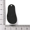 Spray Painted Alloy Pendants PALLOY-M218-02B-3