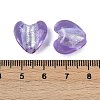 Handmade Silver Foil Lampwork Glass Beads LAMP-Q005-06A-2