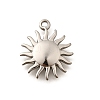 304 Stainless Steel Pendants STAS-C122-02P-1