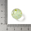 Transparent Resin Enamel Beads RESI-M052-01D-3