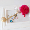 20Pcs 10 Colors Golden Plated Alloy Pendants FIND-FI0001-24-6
