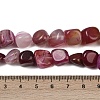 Natural Agate Beads Strands G-L630-F01-01B-5