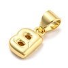 Brass Charms KK-Z027-14G-B-2