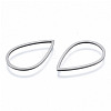 Non-Tarnish 201 Stainless Steel Linking Rings STAS-N090-717-1-3