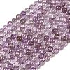 Natural Amethyst Beads Strands GG-CBA20C8-A02-8mm-2