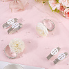 Plastic & Rhinestone Stretch Bracelets AJEW-WH20064-05-3