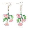 304 Stainless Steel Dangle Earrings EJEW-MZ00587-01-2