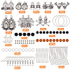 DIY Halloween Drop Earring Making Kits DIY-SC0019-36-2