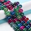 Natural Agate Beads Strands G-G021-03B-14-1