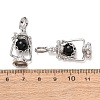 Natural Obsidian Pendants GG-CBA0251-04P-07-3