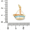 Brass Pendants KK-C156-14G-3