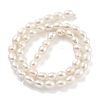 Natural Cultured Freshwater Pearl Beads Strands PEAR-P062-03C-3