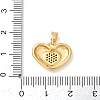 Valentine's Day Brass Micro Pave Cubic Zirconia Pendants CU-H001-02C-G-2