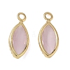 Brass & Cat Eye Pendants CE-CBA3C0B-01G-1