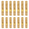 CHGCRAFT 20 Pcs 2 Style Brass Column Hinge FIND-CA0001-76G-1
