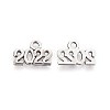 Tibetan Style Zinc Alloy Charms PALLOY-I141-30AS-C-2