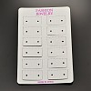 Rectangle Plastic Display Cards LS-TOOL-F002-10-1
