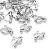 SHEGRACE Brass Clip-on Earring Findings XGR0141P-138P-1