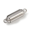 304 Stainless Steel Magnetic Clasps Hand Polished STAS-C127-10P-1