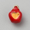 Alloy Enamel Pendants FIND-CJC0024-48C-1