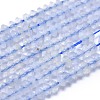 Natural Blue Lace Agate Beads Strands G-F686-24-1