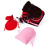 24Pcs 8 Styles Gourd & Rectangle Velvet Drawstring Packing Bags TP-TA0001-07A-3