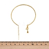 Brass Bangles for Women BJEW-G751-01G-5