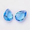 Faceted Glass Rhinestone Pointed Back Cabochons RGLA-P015-2