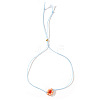 Flower Resin Beaded Slider Bracelets for Women SL9741-2-1