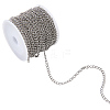 Tarnish Resistant 304 Stainless Steel Twisted Chains CHS-BM0001-02P-7