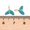 Brass Enamel Charms KK-B167-02G-01-3