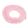 Natural Rose Quartz Beads Strands G-N342-22-3