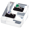 Acrylic & Lint Ring Display RDIS-WH0019-10-1