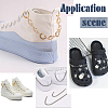 Sun & Moon with Star Shoe Decoration Chain FIND-AB00020-02-5