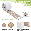 Wool Felt Stickers STIC-WH0003-52B-02-2