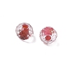 130Pcs 10G Transparent Glass Seed Beads GLAA-V001-07F-2