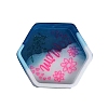 Hexagon Mother's Day Word MOM DIY Tray Silicone Molds LS-DIY-G112-02B-1