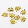 Tibetan Style Alloy Charms PALLOY-P220-01AG-NR-1