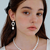 304 Stainless Steel Stud Earring Findings EJEW-SP0001-17M-6
