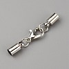Brass Lobster Claw Clasps FIND-WH0044-78P-1