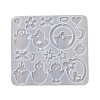 Kitten Earrings Pendants DIY Silicone Mold DIY-Q033-08A-2