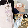 12Pcs 3 Colors Alloy Spring Gate Rings FIND-TA0010-06-8
