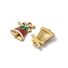 304 Stainless Steel Enamel Pendants STAS-L300-012G-07-2