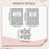 Butterfly Carbon Steel Cutting Dies Stencils DIY-WH0309-2572-2