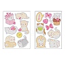 Cat Shape DIY Diamond Sticker Kits PW-WGC6E06-01-1